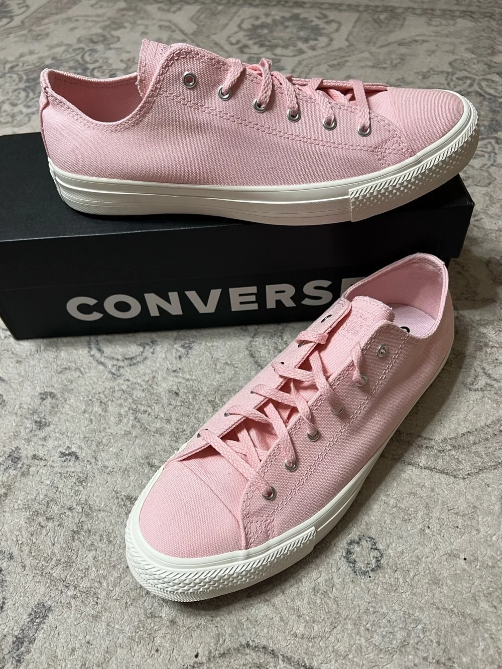 Donut Glaze Converse Chuck Taylor Pink Youth 7